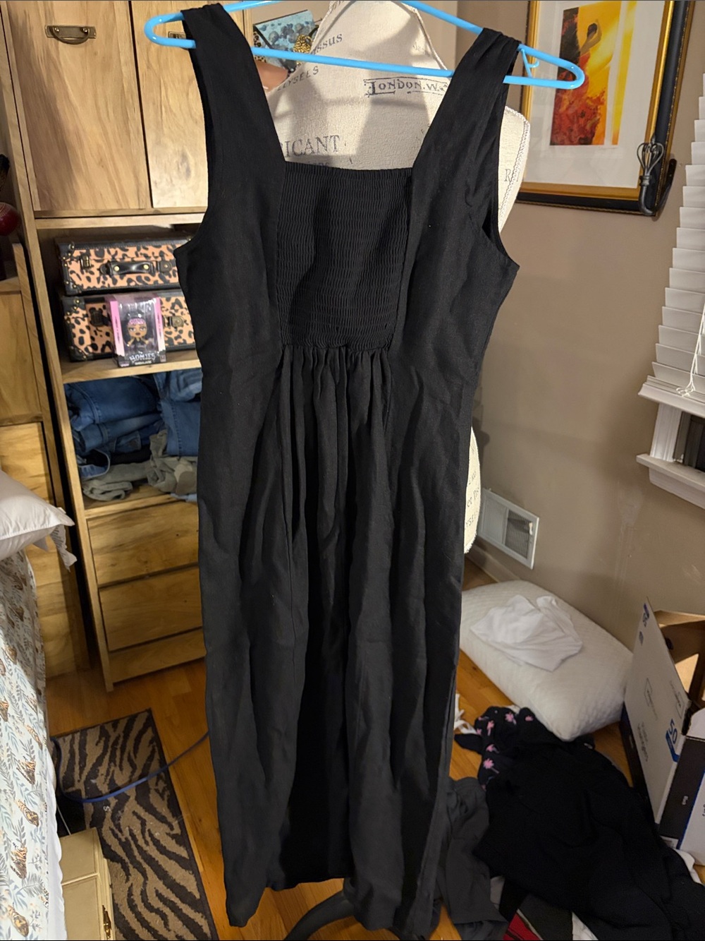 Old Navy Black Midi Dress - XS - Picture 3 of 5